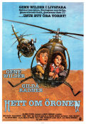 Hett om öronen 1982 poster Gene Wilder Gilda Radner Kathleen Quinlan Sidney Poitier Flyg