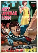 Hett uppdrag i Rom 1967 poster Margret Lee Agenter