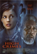 High Crimes 2002 poster Jim Caviezel Morgan Freeman Ashley Judd Carl Franklin