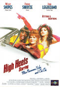 High Heels 1995 poster Wesley Snipes Patrick Swayze John Leguizamo Beeban Kidron Bilar och racing