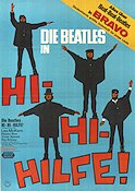 Hi-Hi-Hilfe 1965 poster Beatles Richard Lester Rock och pop