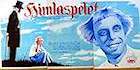 Himlaspelet 1942 poster Rune Lindström Erik Hell Alf Sjöberg Eric Rohman art
