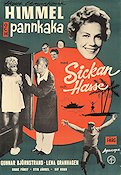 Himmel och pannkaka 1959 poster Sickan Carlsson Lena Granhagen Gunnar Björnstrand Hasse Ekman