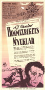 Himmelrikets nycklar 1944 poster Gregory Peck John M Stahl