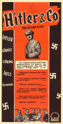 Hitler och C:O 1944 poster Bobby Watson Roman Bohnen Martin Kosleck John Farrow Hitta mer: Nazi Krig