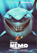 Hitta Nemo 2003 poster Albert Brooks Andrew Stanton Filmbolag: Pixar Animerat Fiskar och hajar