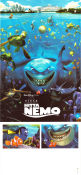 Hitta Nemo 2003 poster Albert Brooks Andrew Stanton Filmbolag: Pixar Animerat Fiskar och hajar