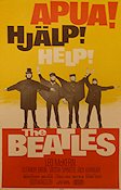 Hjälp 1965 poster Beatles Richard Lester Affischen från: Finland Rock och pop