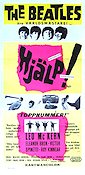 Hjälp! 1965 poster Beatles John Lennon Paul McCartney George Harrison Richard Lester Rock och pop Musikaler