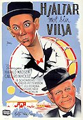 Hjältar mot sin vilja 1948 poster Harald Madsen Fy og Bi Carl Reinholdz Calle Reinholdz Allan Bohlin Rolf Husberg Cirkus Eric Rohman art