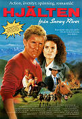 Hjälten från Snowy River 1988 poster Tom Burlinson Sigrid Thornton Brian Dennehy Geoff Burrowes Filmen från: Australia