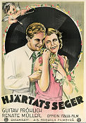 Hjärtats seger 1931 poster Gustav Fröhlich Renate Müller Constantin J David