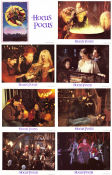 Hocus Pocus 1993 lobbykort Bette Midler Sarah Jessica Parker Kathy Najimy Kenny Ortega