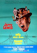 Höj inte bron sänk floden 1968 poster Jerry Lewis