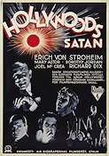 Hollywoods satan 1932 poster Erich von Stroheim Mary Astor