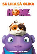 Home 2015 poster Jim Parsons Tim Johnson Animerat