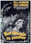 Hon dansade en sommar filmaffisch