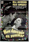 Hon dansade en sommar 1951 poster Ulla Jacobsson Folke Sundquist Arne Mattsson