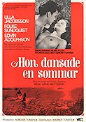 Hon dansade en sommar 1951 poster Ulla Jacobsson Folke Sundquist Arne Mattsson