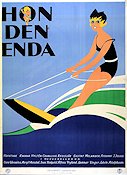 Hon den enda 1927 poster Vera Woronina