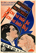 Hon sa inte ja 1934 poster Ramon Novarro Jeanette MacDonald Frank Morgan William K Howard