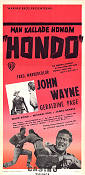Hondo 1953 poster John Wayne John Farrow