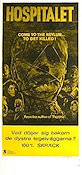 Hospitalet 1972 poster Barbara Parkins Richard Todd Sylvia Syms Peter Cushing Britt Ekland Roy Ward Baker