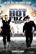 Hot Fuzz 2007 poster Simon Pegg Nick Frost Martin Freeman Edgar Wright Poliser