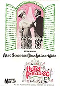 Hotel Paradiso 1966 poster Alec Guinness Gina Lollobrigida Robert Morley Peter Glenville
