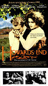 Howards End 1992 poster Anthony Hopkins Helena Bonham Carter James Ivory Text: E M Forster Romantik