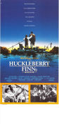 Huckleberry Finns äventyr 1989 poster Elijah Wood Skepp och båtar