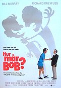 Hur mår Bob 1991 poster Bill Murray Richard Dreyfuss