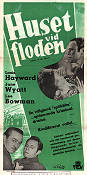 Huset vid floden 1950 poster Louis Hayward Lee Bowman Jane Wyatt Fritz Lang