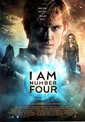 I Am Number Four 2011 poster Alex Pettyfer Timothy Olyphant DJ Caruso