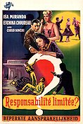I colpevoli 1957 poster Isa Miranda