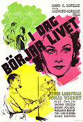 I dag börjar livet 1939 poster Sonja Wigert Sture Lagerwall Nils Ohlin Schamyl Bauman Affischkonstnär: Gösta Åberg