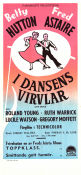 I dansens virvlar 1950 poster Fred Astaire Norman Z McLeod