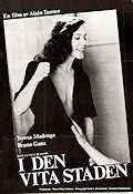 I den vita staden 1983 poster Teresa Madruga Alain Tanner