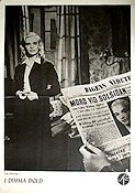 I dimma dold 1953 poster Sonja Wigert Eva Henning