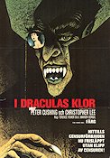 I Draculas klor 1958 poster Peter Cushing Christopher Lee Michael Gough Terence Fisher Filmbolag: Hammer Films Affischkonstnär: Hans Arnold
