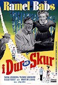 I dur och skur 1953 poster Povel Ramel Alice Babs Sven Lindberg Stig Olin