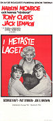 I hetaste laget 1959 poster Marilyn Monroe Billy Wilder