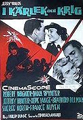 I kärlek och krig 1959 poster Robert Wagner Dana Wynter Krig