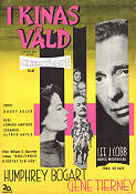 I Kinas våld 1955 poster Humphrey Bogart Gene Tierney Lee J Cobb Edward Dmytryk Asien