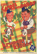 I kronans kläder 1935 poster Helan och Halvan Stan Laurel Oliver Hardy James W Horne