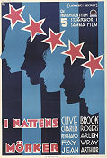 I nattens mörker 1931 poster Clive Brook Charles Buddy Rogers Louis J Gasnier