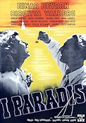 I paradis 1941 poster Einar Beyron Birgitta Valberg