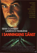 I sanningens tjänst 1995 poster Sean Connery Laurence Fishburne Kate Capshaw Arne Glimcher