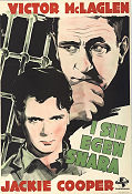 I sin egen snara 1939 poster Victor McLaglen Jackie Cooper Arthur Lubin