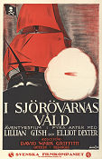 I sjörövarnas våld 1916 poster Lillian Gish Elliott Dexter Christy Cabanne